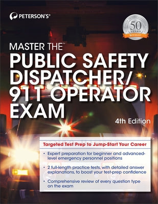 Master the Public Safety Dispatcher/911 Operator Exam by Peterson's