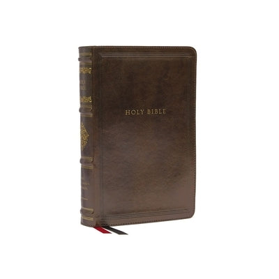 Nkjv, Personal Size Reference Bible, Sovereign Collection, Leathersoft, Brown, Red Letter, Comfort Print: Holy Bible, New King James Version by Thomas Nelson