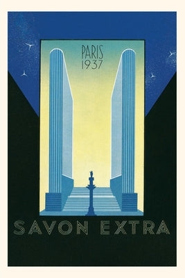 Vintage Journal Paris, Savon Extra, 1937 by Found Image Press
