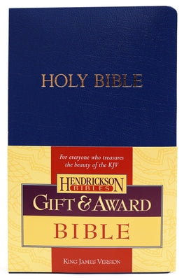 Gift & Award Bible-KJV by Hendrickson Publishers