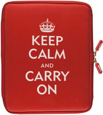 Keep Calm and Carry on NeoSkin IPad2 Neoprene Jacket: With Built-In Screen Protection by Peter Pauper Press