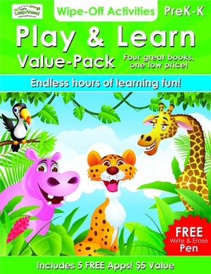 Play & Learn - Value Pack: 4 Wipe-Off Activities Books by Lluch, Alex A.