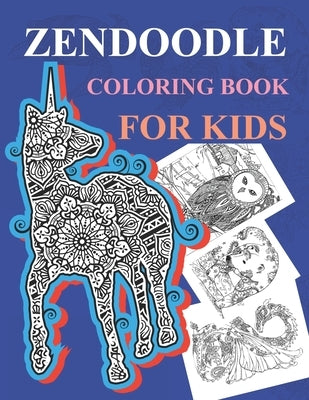 Zendoodle Coloring Book For Kids: Coloring Book For Men: Zendoodle Ocean Designs by Press, Azizul