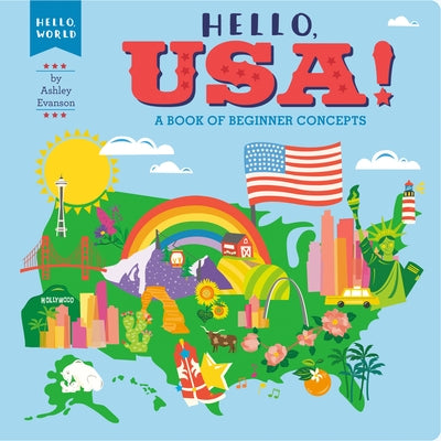 Hello, Usa!: A Book of Beginner Concepts by Evanson, Ashley