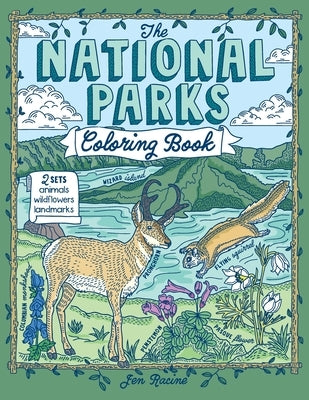 The National Parks Coloring Book by Racine, Jen