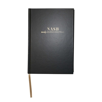 NASB Large Print Wide Margin - Black Hardcover by Steadfast Bibles