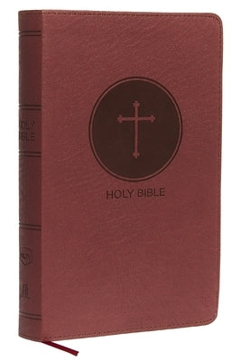 NKJV, Deluxe Gift Bible, Imitation Leather, Burgundy, Red Letter Edition by Thomas Nelson