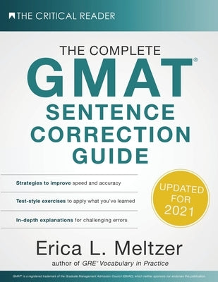 The Complete GMAT Sentence Correction Guide by Meltzer, Erica L.