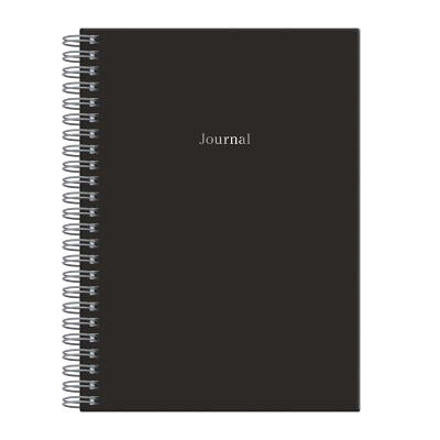 Black Wire-O Journal A5 6 X 8.5 by Galison