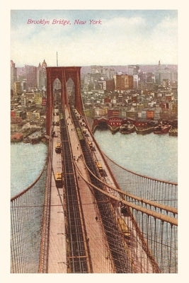 Vintage Journal Brooklyn Bridge, New York City by Found Image Press