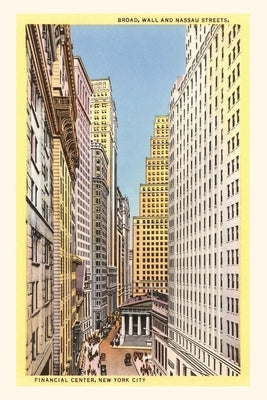 Vintage Journal Financial District, New York City by Found Image Press