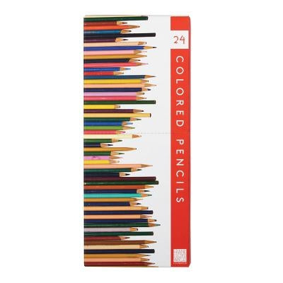 Frank Lloyd Wright Colored Pencils with Sharpener by Galison