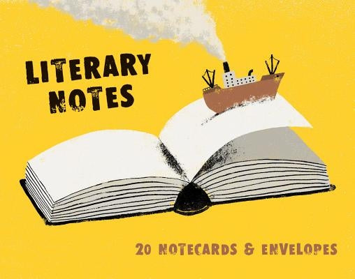 Literary Notes (Gift for Book Lovers, Cards for Bibliophiles, Notecards with Book Art): 20 Notecards & Envelopes by Letria, Andre