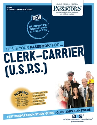 Clerk-Carrier (U.S.P.S.) (C-143): Passbooks Study Guide by Corporation, National Learning