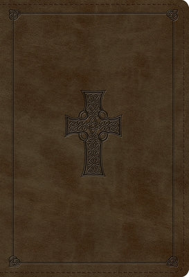 ESV Student Study Bible (Trutone, Olive, Celtic Cross Design) by 