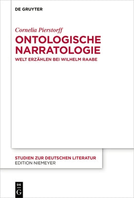 Ontologische Narratologie by Pierstorff, Cornelia