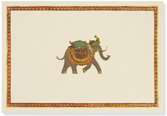 Note Card Elephant Festival by Peter Pauper Press, Inc