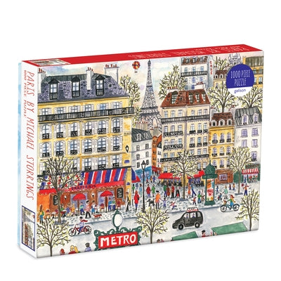 Michael Storrings Paris 1000 Piece Puzzle by Galison
