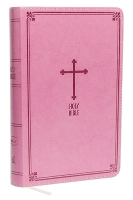 NKJV, Deluxe Gift Bible, Imitation Leather, Pink, Red Letter Edition by Thomas Nelson