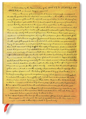 Declaration of Independence Softcover Flexis Ultra 176 Pg Lined Declaration of Independence by Paperblanks Journals Ltd