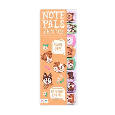 Note Pals Sticky Tabs - Playful Pups (1 Pack) by Ooly