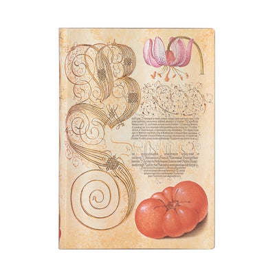Lily & Tomato Softcover Flexis MIDI 176 Pg Unlined Mira Botanica by Paperblanks Journals Ltd