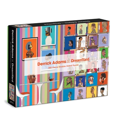 Derrick Adams X Dreamyard 500 Piece Double-Sided Puzzle by Galison