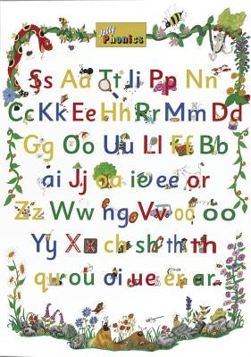 Jolly Phonics Letter Sound Poster: In Print Letters (American English Edition) by Lloyd, Sue