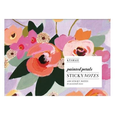 Painted Petals Sticky Notes by Galison