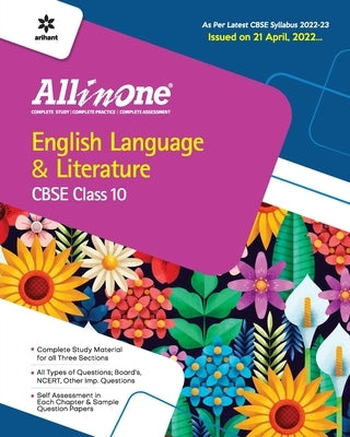 CBSE All In One English Language & Literature Class 10 2022-23 Edition (As per latest CBSE Syllabus issued on 21 April 2022) by Jain, Dolly