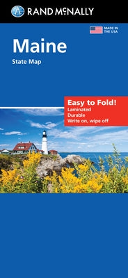 Rand McNally Easy to Fold: Maine State Laminated Map by Rand McNally