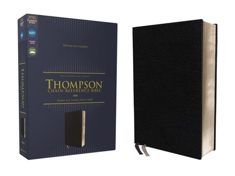 Niv, Thompson Chain-Reference Bible, European Bonded Leather, Black, Red Letter, Comfort Print by Thompson, Frank Charles