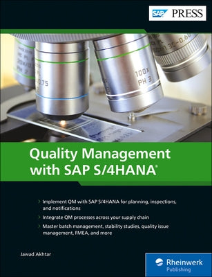 Quality Management with SAP S/4hana by Akhtar, Jawad