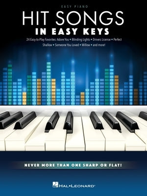 Hit Songs - In Easy Keys: Easy Piano Songbook with Never More Than One Sharp or Flat! by Hal Leonard Publishing Corporation