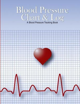 Blood Pressure Chart & Log: A Blood Pressure Tracking Book (8.5"x11") by Readers, Lunar Glow