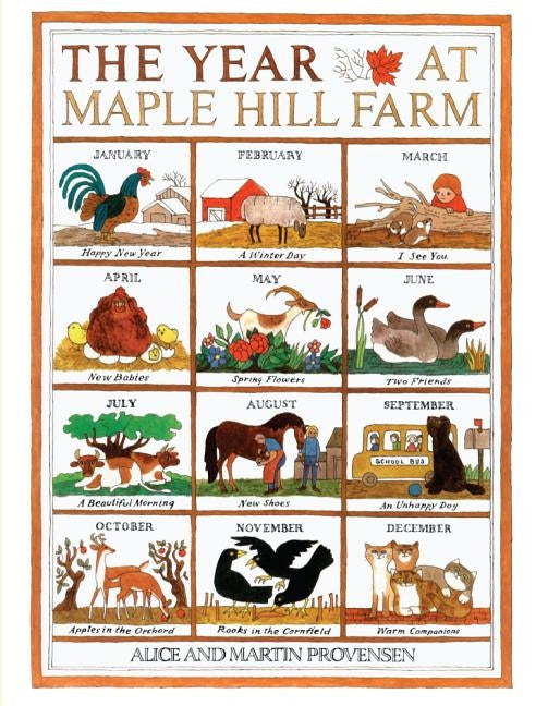 The Year at Maple Hill Farm by Provensen, Alice Provensen