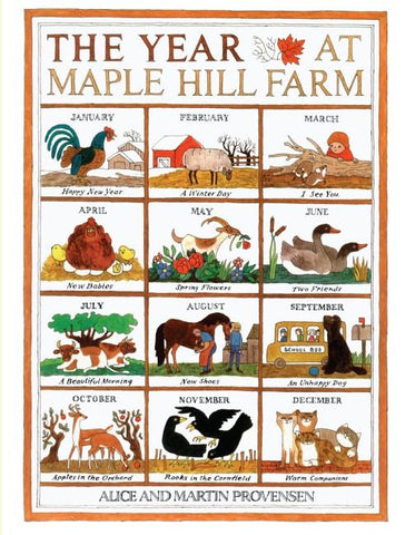 The Year at Maple Hill Farm by Provensen, Alice Provensen