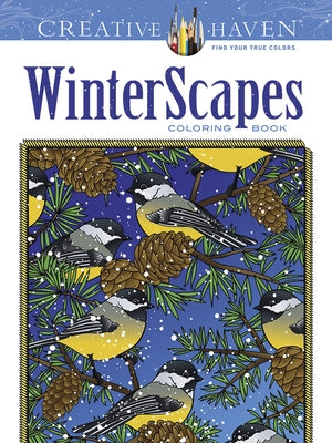 Creative Haven Winterscapes Coloring Book by Mazurkiewicz, Jessica