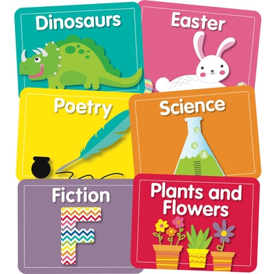 Just Teach Library Labels Mini Cutouts by Ralbusky, Melanie