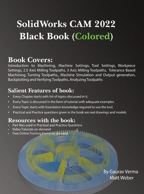 SolidWorks CAM 2022 Black Book (Colored) by Verma, Gaurav