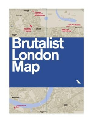 Brutalist London Map by Billings, Henrietta