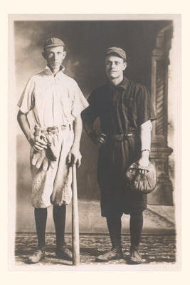 Vintage Journal Old Time Baseball Players by Found Image Press