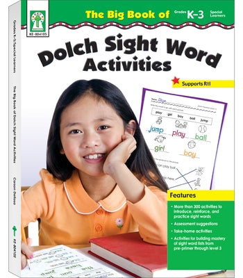 The Big Book of Dolch Sight Word Activities, Grades K - 3 by Zeitzoff, Helen