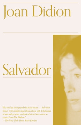 Salvador by Didion, Joan