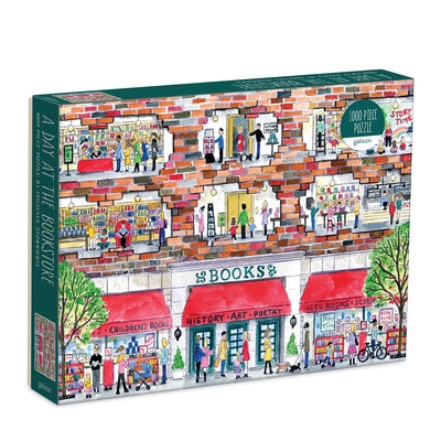 Michael Storrings a Day at the Bookstore 1000 Piece Puzzle by Storrings, Michael