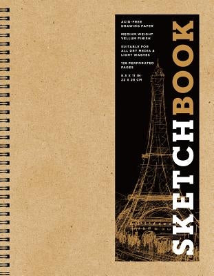 Sketchbook (Basic Large Spiral Kraft): Volume 15 by Union Square & Co