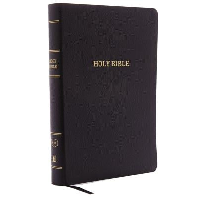 KJV, Reference Bible, Giant Print, Bonded Leather, Black, Red Letter Edition by Thomas Nelson