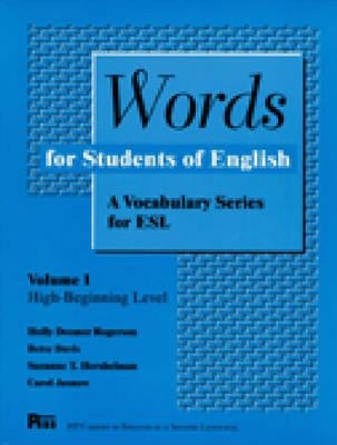 Words for Students of English, Vol. 1: A Vocabulary Series for ESL Volume 1 by Rogerson, Holly Deemer