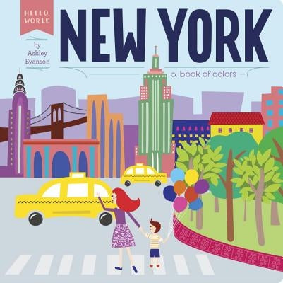 New York: A Book of Colors by Evanson, Ashley