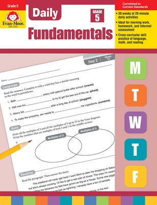 Daily Fundamentals, Grade 5 Teacher Edition by Evan-Moor Corporation